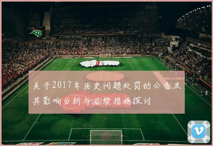 关于2017年历史问题处罚的公告及其影响分析与后续措施探讨